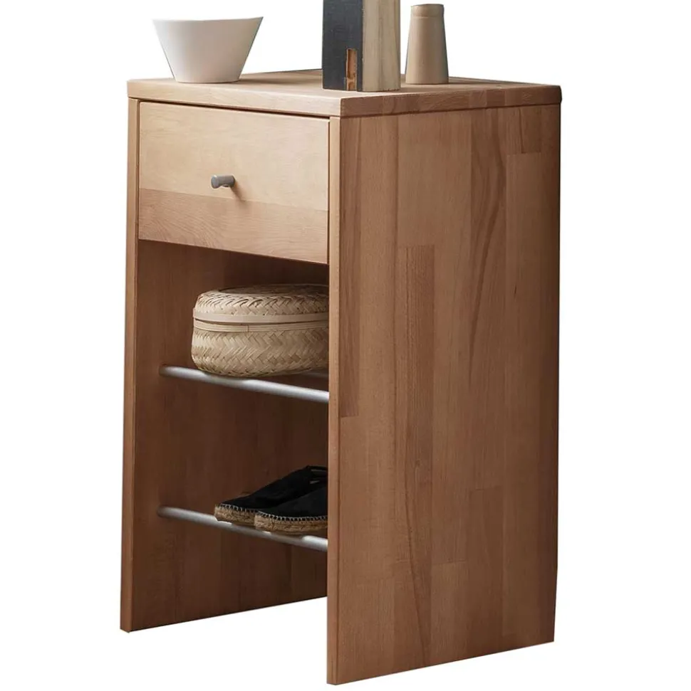 Schuhregal mit Schublade und 2 Ablagen - Shimousa