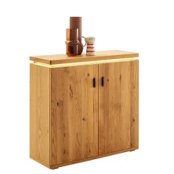 Schuhschrank aus Balkeneiche Massivholz - Robats