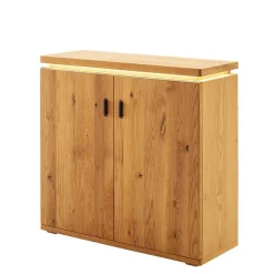 Schuhschrank aus Balkeneiche Massivholz - Robats