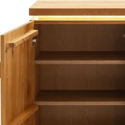 Schuhschrank aus Balkeneiche Massivholz - Robats