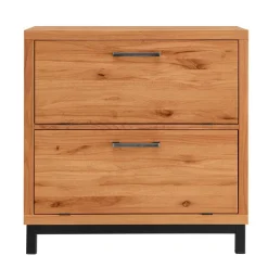 Schuhschrank aus Kernbuche & Eisen - Dimphi