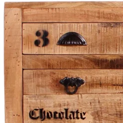 Schuhschrank aus Recyclingholz & Metall - Indri