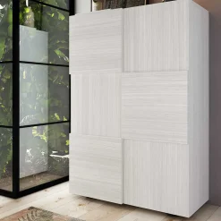 Schuhschrank in Eukalyptus Holzoptik - Hollie