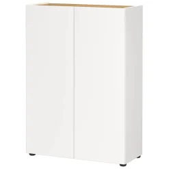 Schuhschrank in Weiß mit Eiche - Cooking