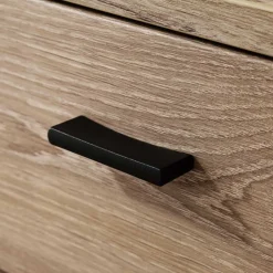 Schuhschrank in Wildeiche Optik & Grau - Baiamare