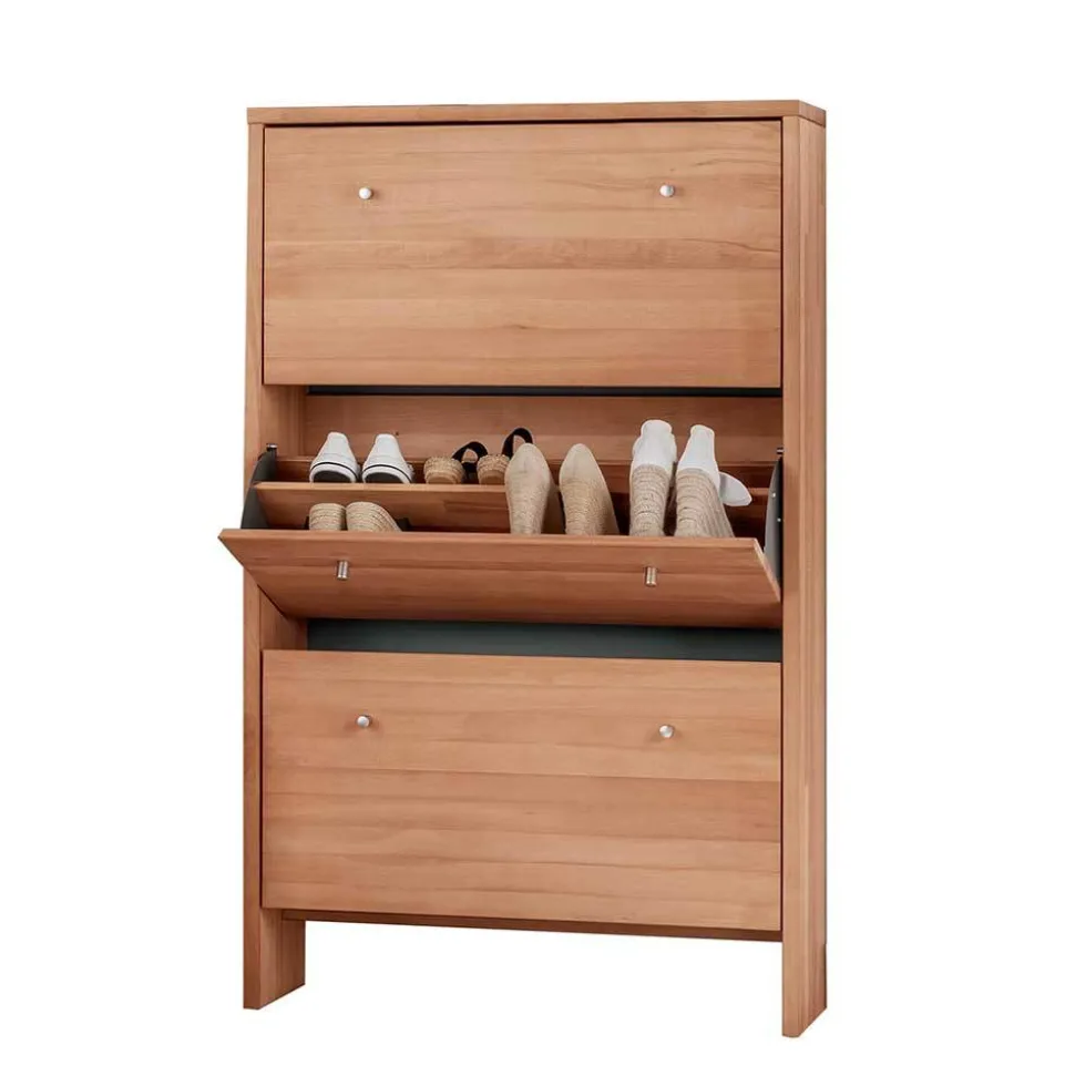 Schuhschrank mit drei Schuhklappen - Shimousa