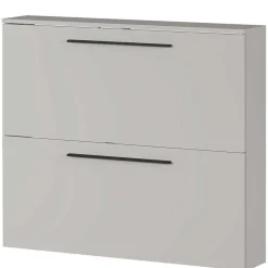 Schuhschrank zum Aufhängen in Hellgrau - Guaran