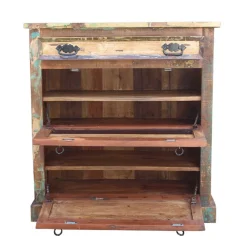 Schuhschränkchen Jamaica im Shabby Chic Design