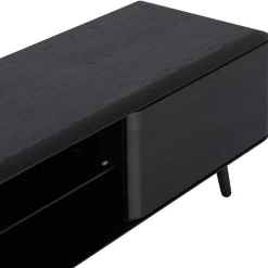 Schwarz geöltes TV Board aus Eiche - Vlotho