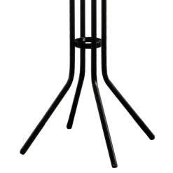 Schwarze Standgarderobe aus Stahl - Rubertus