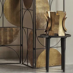 Schwarzer Beistelltisch 43x41x35 cm - Natures