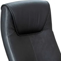 Schwarzer Bürosessel mit Lendenwirbelstütze - Wallis