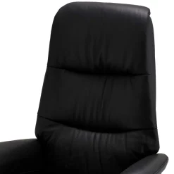 Schwarzer Entspannungssessel mit Armlehnen - Registran