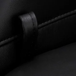 Schwarzer Entspannungssessel mit Armlehnen - Registran