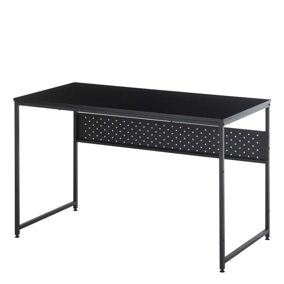Schwarzer Schreibtisch 120x60 cm - Irona