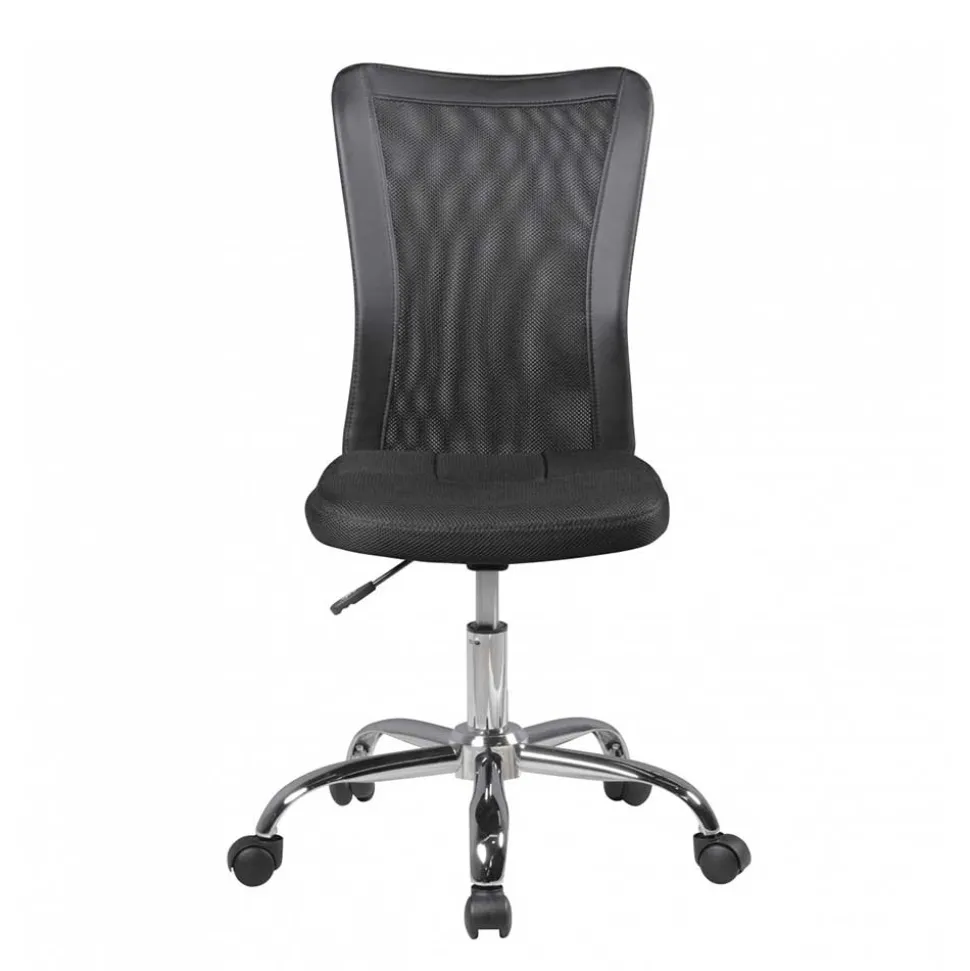 Schwarzer Schreibtischstuhl für Kinder - Symo