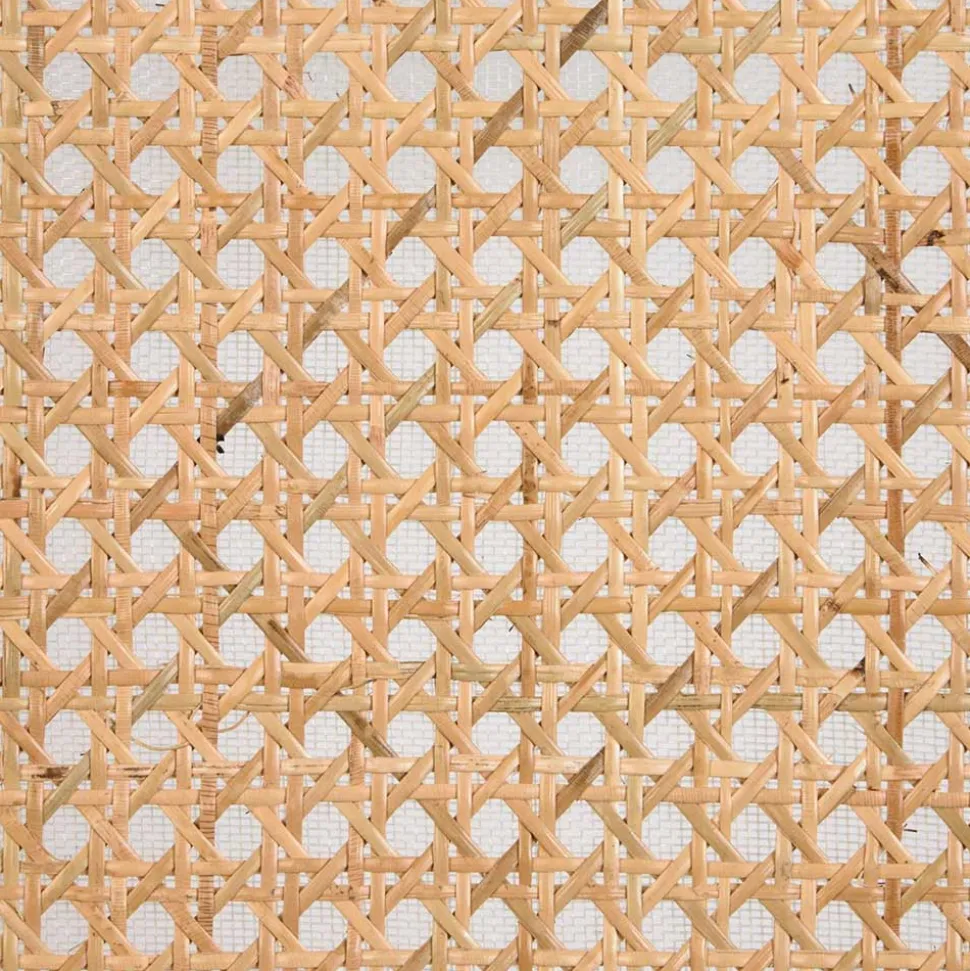 Schwarzer Stühle mit Rattan - Racer (2er Set)