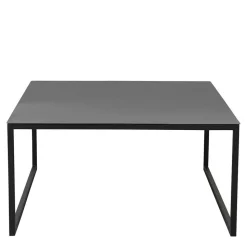 Schwarzer Wohnzimmertisch 59x30x59 cm - Vita