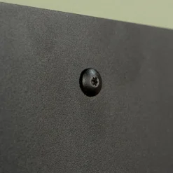 Schwarzes Hängeboard in halbrunder Form - Feliana