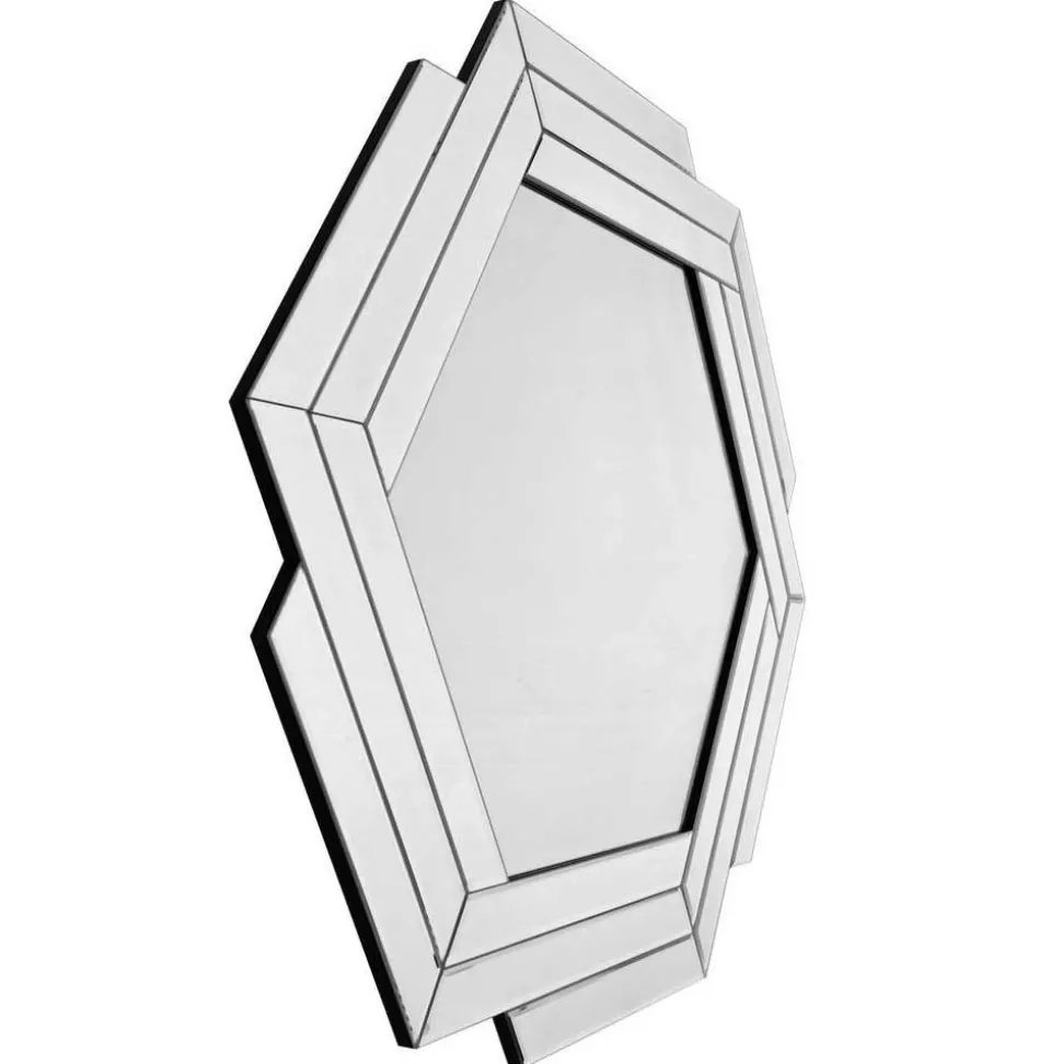 Sechseckiger Design Spiegel für Wandmontage - Gionta