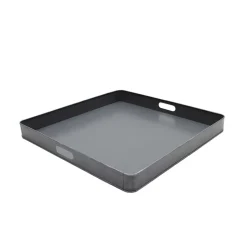 Serviertablett quadratisch mit Grifflöchern - Barossio