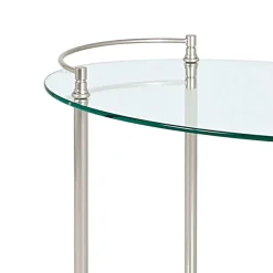 Servierwagen Alessandra aus Glas