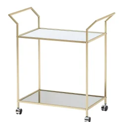 Servierwagen mit Spiegel Ablagen - Akeno