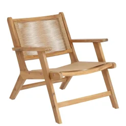 Sessel aus Kunstrattan & Massivholz - Weymo