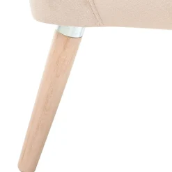 Sessel aus Samtvelours Beige - Modena