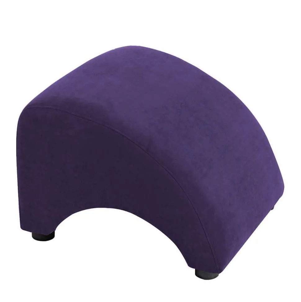 Sessel aus Velours in Violett - Cregorian