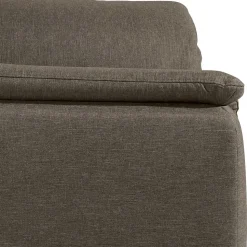 Sessel in Beigegrau und Nussbaum - Abecra