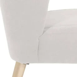 Sessel in Cremeweiß und Buche - Liane