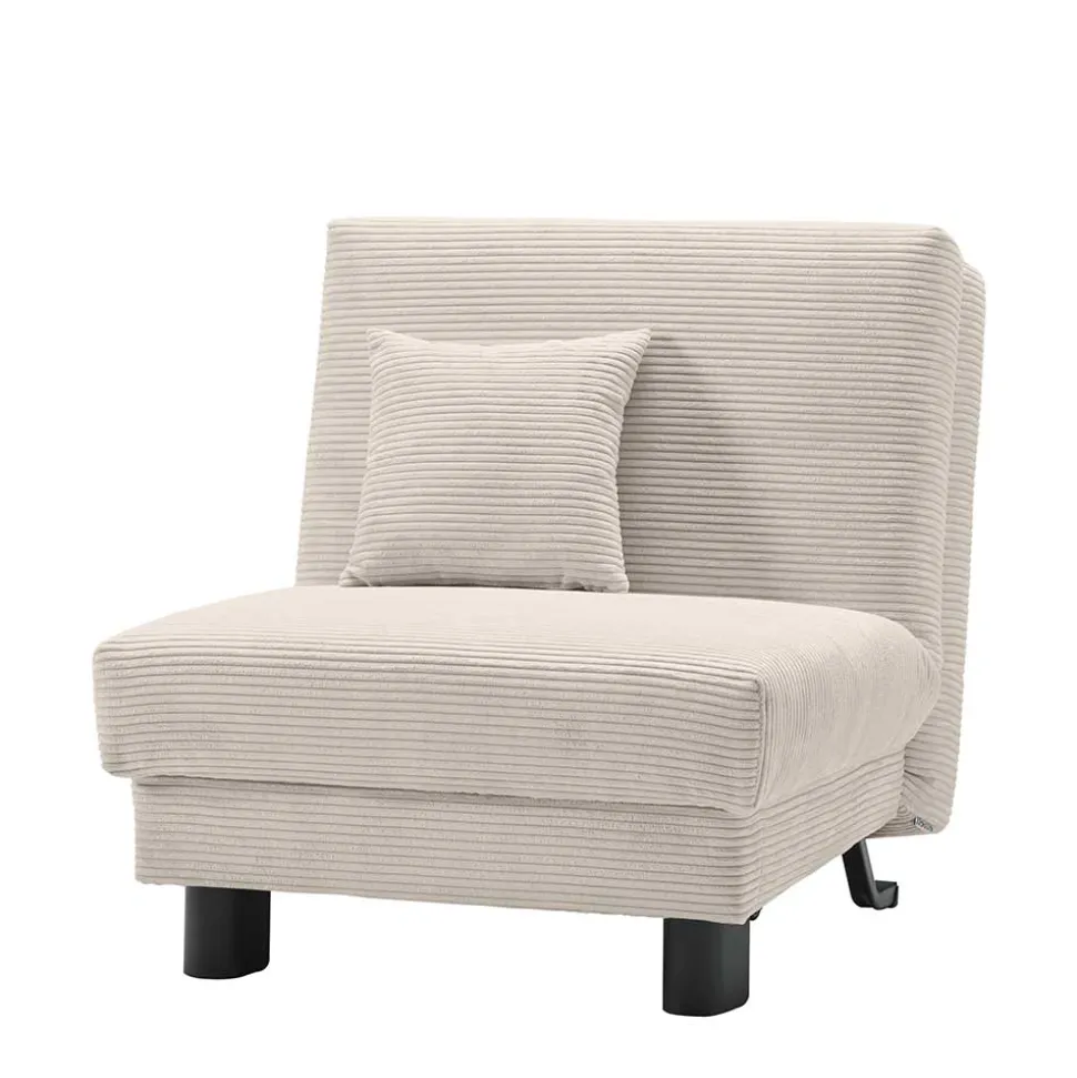 Sessel mit Schlaffunktion in Beige - Samurai