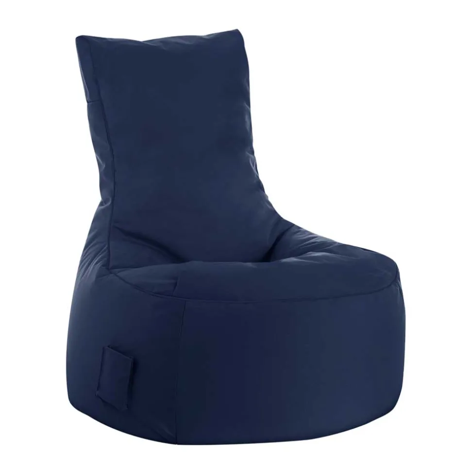 Sessel Sitzsack Medias in Dunkelblau