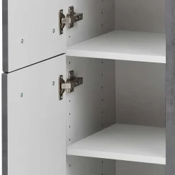 Set Badezimmermöbel stehend oder hängend - Dastroz (dreiteilig)