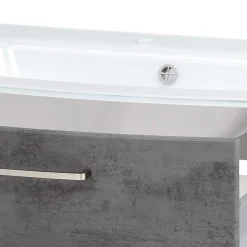 Set Badezimmermöbel stehend oder hängend - Dastroz (dreiteilig)