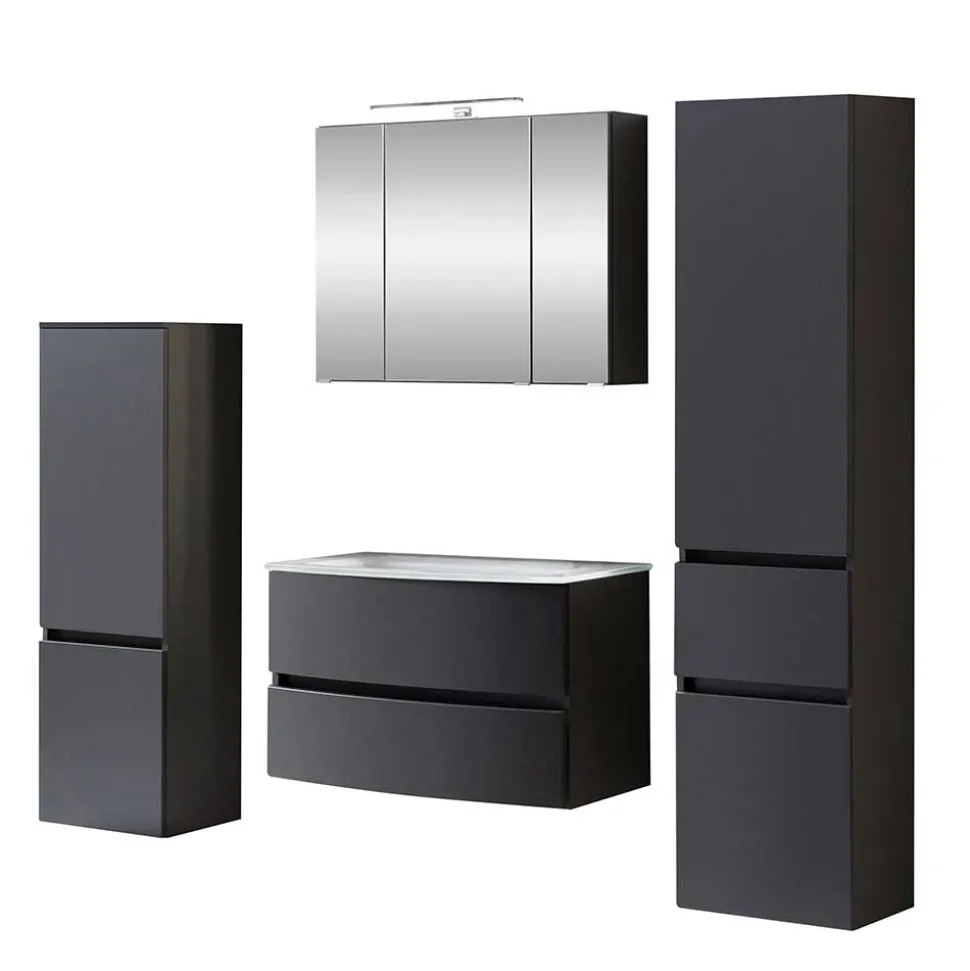 Set Badmöbel hängend oder stehend - Natarivos (vierteilig)