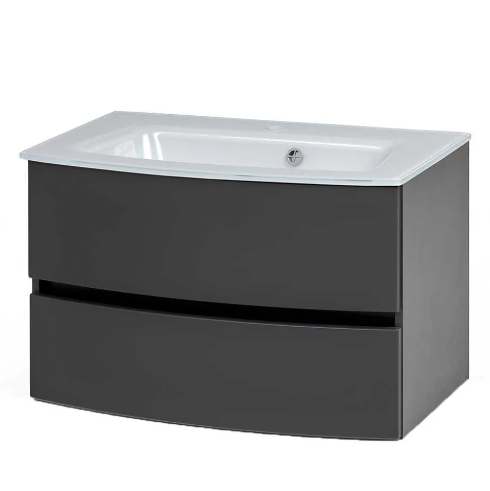 Set Badmöbel hängend oder stehend - Natarivos (vierteilig)