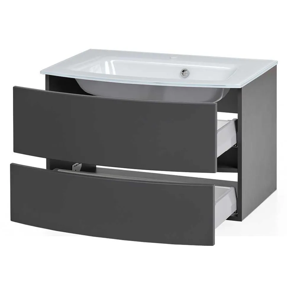 Set Badmöbel hängend oder stehend - Natarivos (vierteilig)