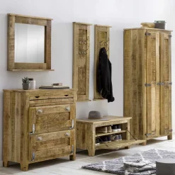 Set Design Flur Möbel massiv - Suennas (sechsteilig)