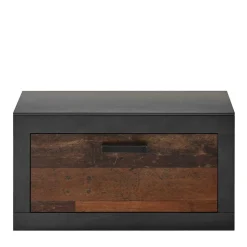 Set Dielenmöbel in Holz Antik - Timuras (dreiteilig)