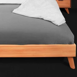 Set Doppelbett & Nachtkommoden - Junola I (dreiteilig)