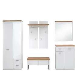 Set Flur Einrichtung mit LED - Nusenia (fünfteilig)