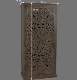 Set Flurmöbel im Ethno Stil - Runiasa (vierteilig)