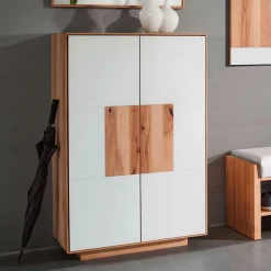 Set Flurmöbel in Weiß Kernbuche - Mandrey (fünfteilig)