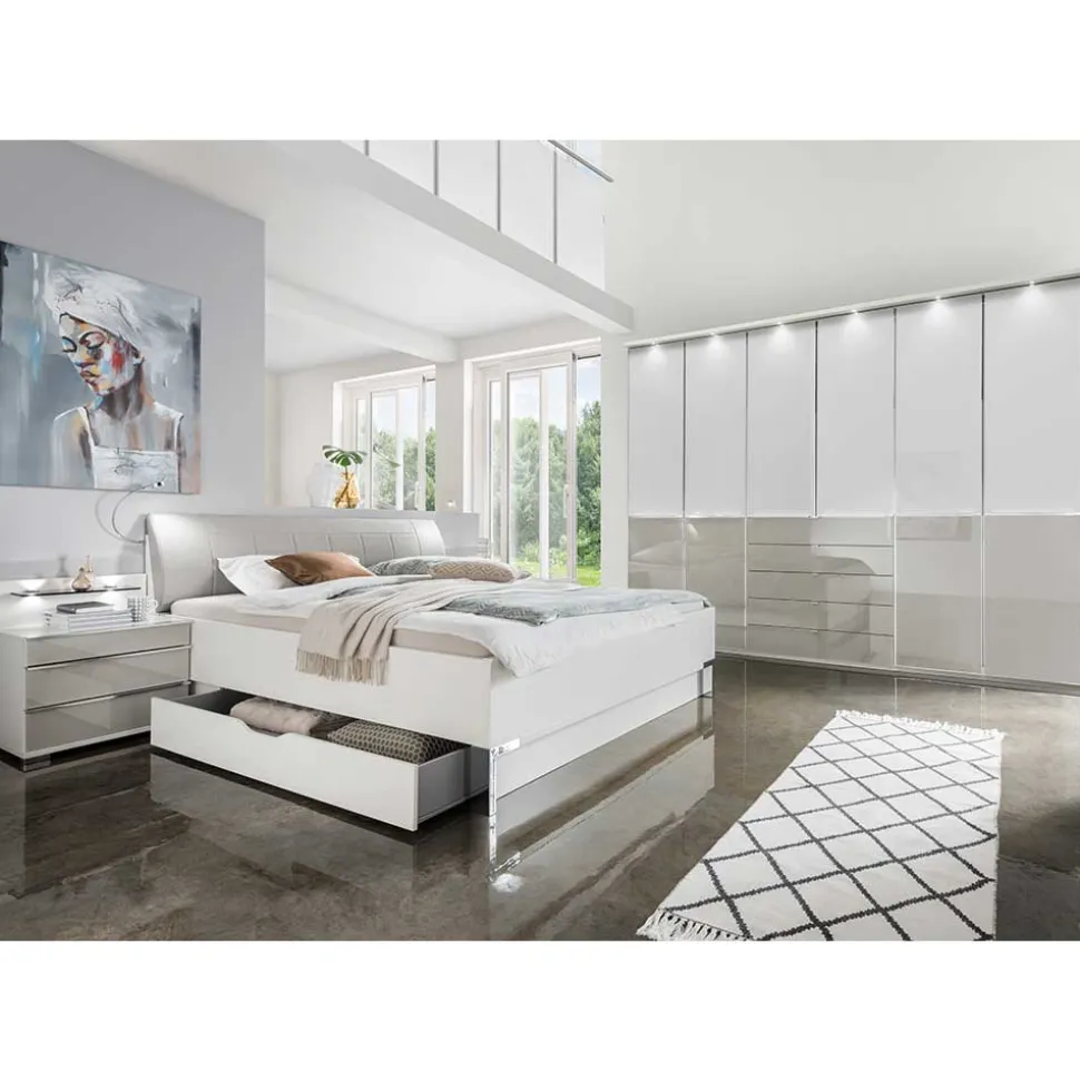 Set Komplettschlafzimmer modern - Pascan (vierteilig)