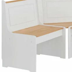 Set Landhaus Eckbank & Tisch - Lilien (zweiteilig)