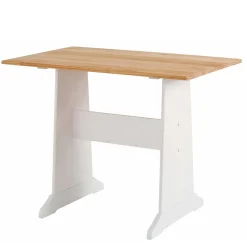 Set Landhaus Eckbank & Tisch - Lilien (zweiteilig)