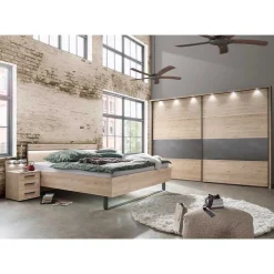 Set Loft Schlafzimmer Einrichtung - Licruva (vierteilig)