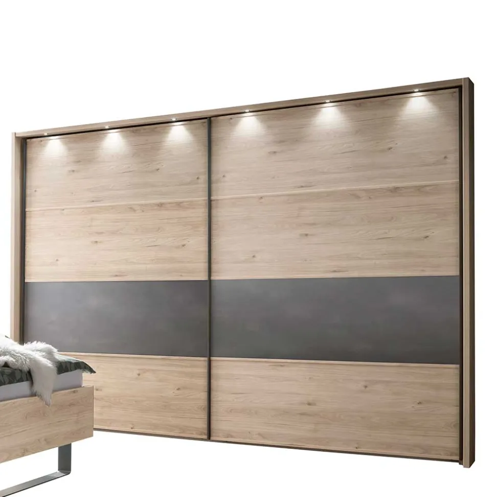 Set Loft Schlafzimmer Einrichtung - Licruva (vierteilig)